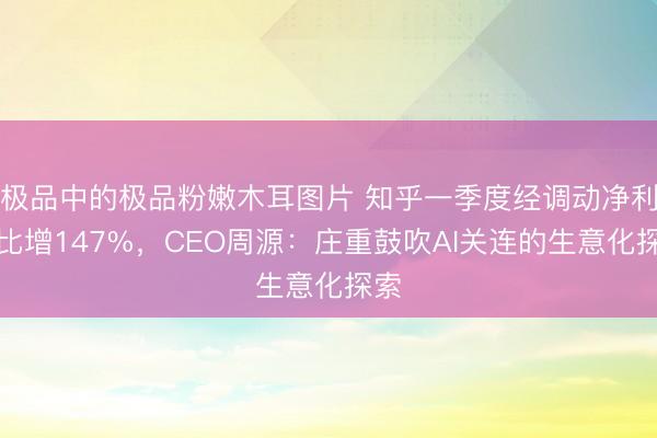 极品中的极品粉嫩木耳图片 知乎一季度经调动净利同比增147%，CEO周源：庄重鼓吹AI关连的生意化探索