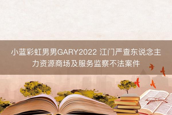 小蓝彩虹男男GARY2022 江门严查东说念主力资源商场及服务监察不法案件