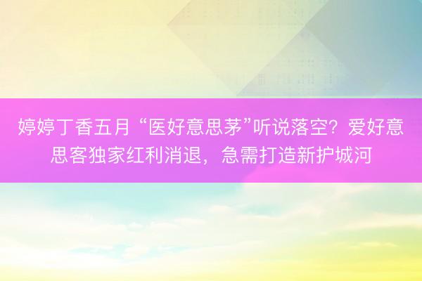 婷婷丁香五月 “医好意思茅”听说落空?爱好意思客独家红利消退,急需打造新护城河